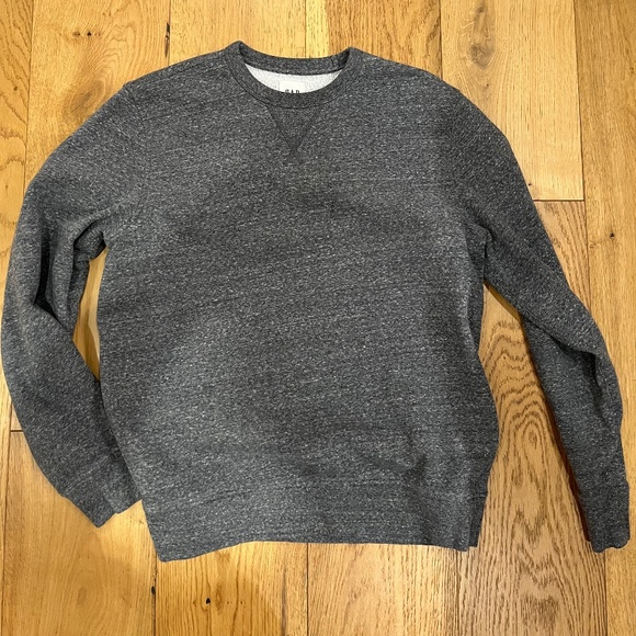 Gap Sweatshirt Heather Gray Mens Medium - Picture 1 of 2
